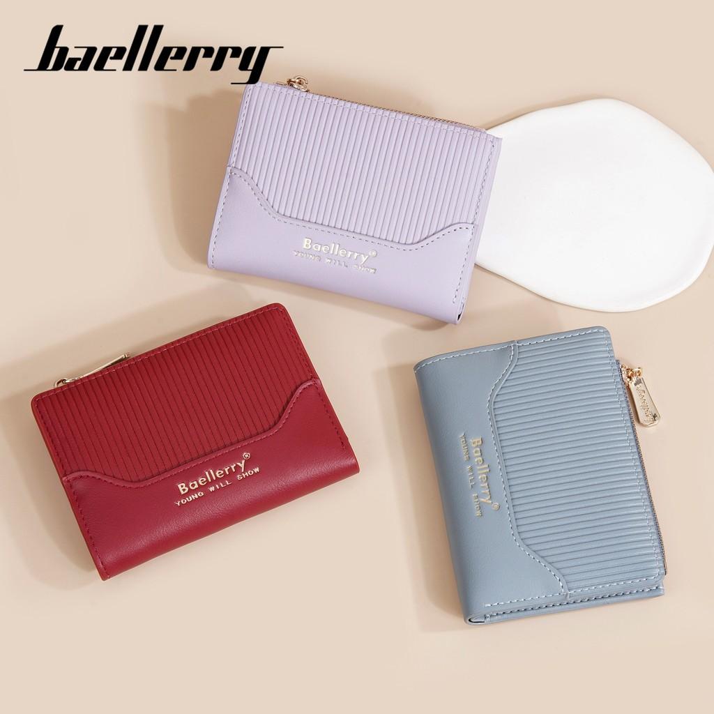 Pu Ladies Minimalist Card Holder Wallet With Multiple Card Slots For Daily Carry