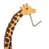 Banana Holder Stand Wood Giraffe with Stainless Steel Hook Giraffe Design Bananas Hanger Fruit Keeper for Kitchen Counter Under Cabinet
