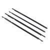 4 Pcs Door Belt Molding Weatherstrip 75710?12820 Rubber Window Seal Belt Set Replacement for Scion