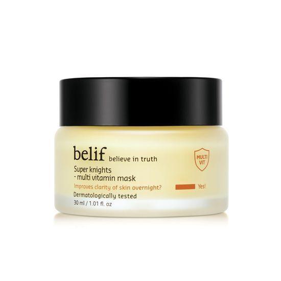 Vita Glow/Vitality Recharge Belief Super Knights Multi Vitamin Maske 30ml Einzeln