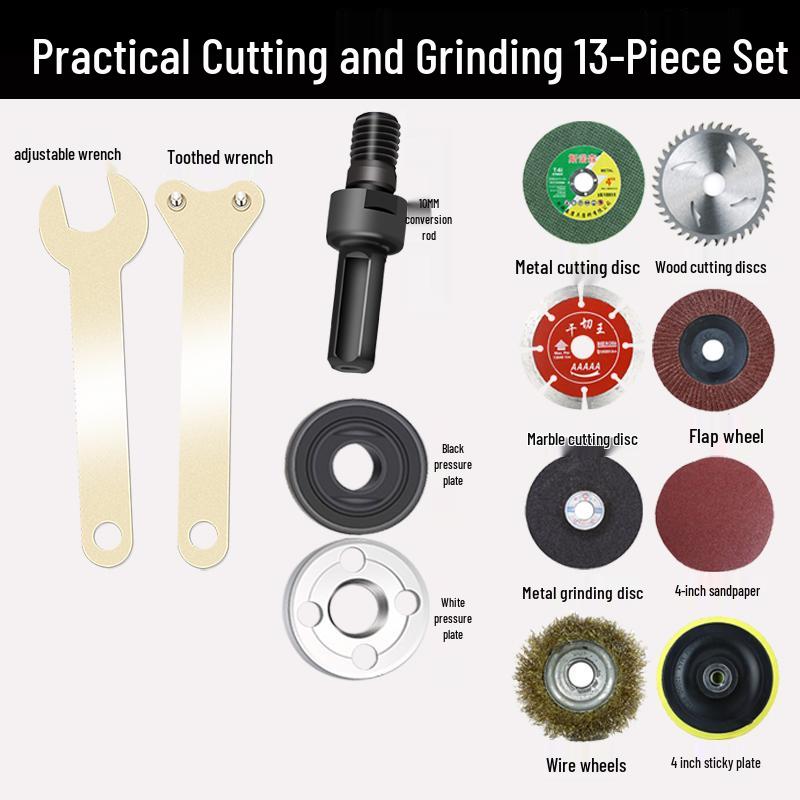 Cordless Drill Angle Grinder & Polishing Conversion Set