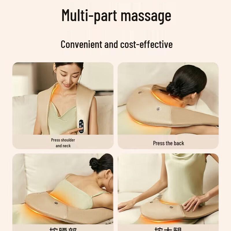 SKG Percussion Neck and Shoulder Massager Shawl CN plug (adapter included)