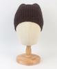 Yunibeosyeolkemiseuteuli Wool Cat Brown Damage Beanie Cat Beanie