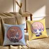 M-Miku Nakano Pillow Case Sofa And Living Room Decorative Cushion Covers Dust-proof And Mite-proof Invisible Zipper