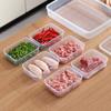 Sealed Frozen Meat Box Plastic Fridge Organizer Practical Food Preservation Box  Meat Vegetables