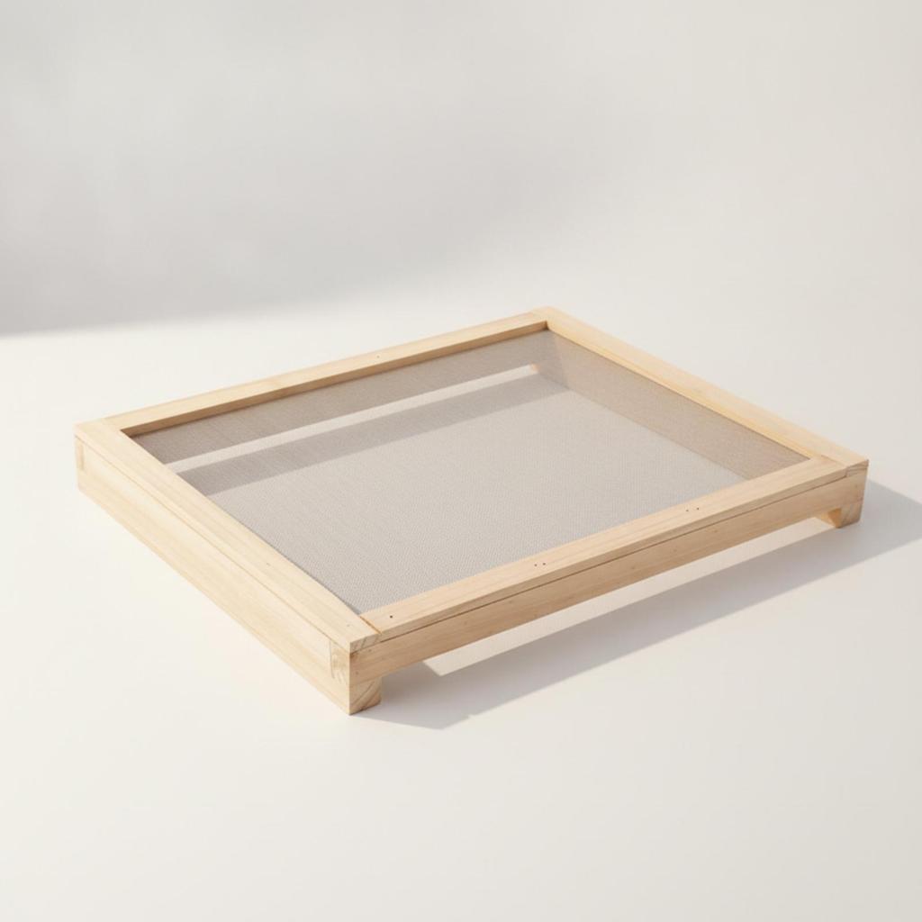 Incense Drying Net Breathable Tray with Mesh Screen for Workbench