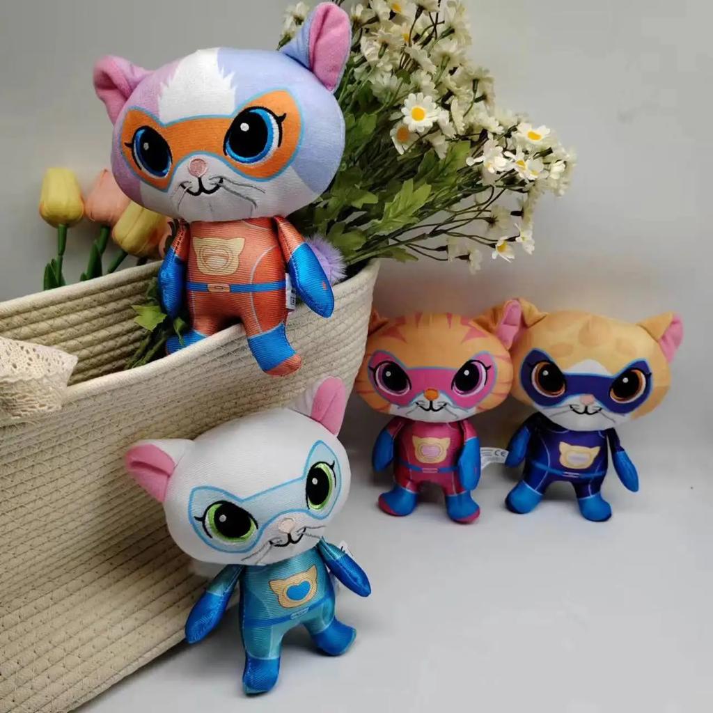 Superkitties Plush Toy Cute Birthday Gift Soothing Graduation Gift Action Figure Doll Anime Play Tricks Envio Gratis