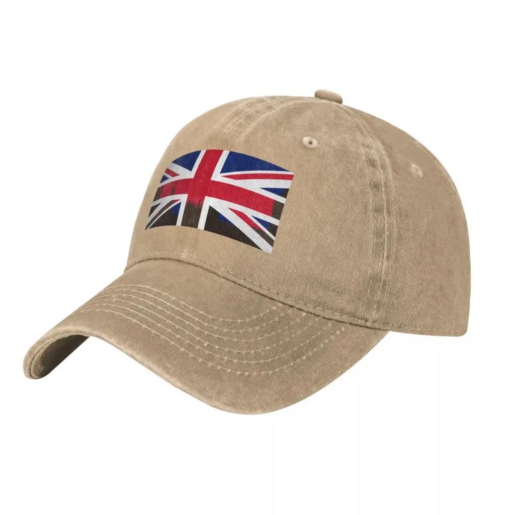 Union Jack Houses of ParliaUnisext Baseball Cap fishing caps Unisex Hip Hop dad hat Snap Back Hat Designer Unisex Womens