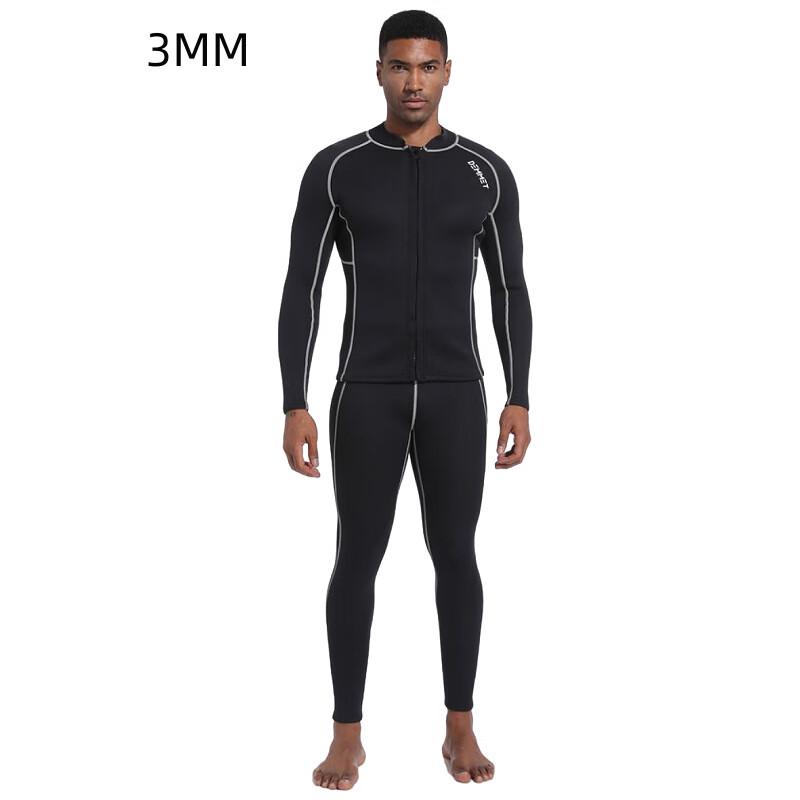 

3MM Two-Piece Long Sleeve Freediving Wetsuit