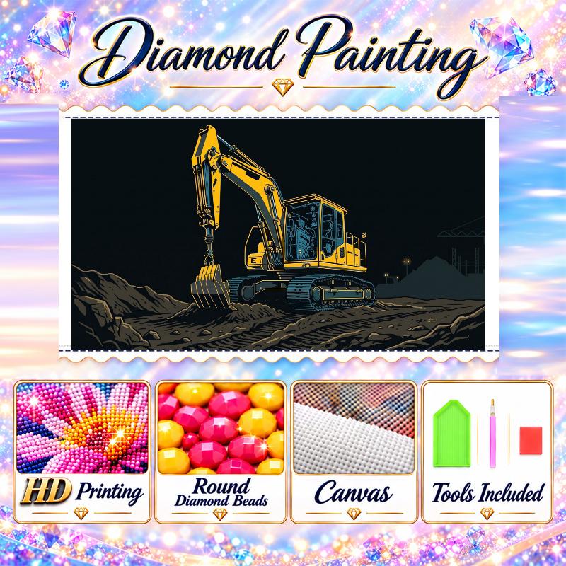 Komatsu 5D Diamond Painting Kit DIY Full Drill Diamond Art Home Wall Decor