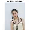 UR Women's Retro Color Block Tie-Detail Knit Vest