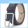 Retro Simple Pu Waist Belt With Alloy Pin Closure For Streetwear And Daily