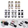 4x Metallic T-shirt Yarn Polyester Yarn Polyester Thread Home Decor Yarn Knitting Yarn Set Crochet Bag Yarn for DIY Bags Rugs