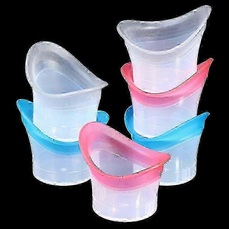 2 Pcs Reusable Silicone Eyewash Cup, Soft Eye Bath Cup For Eye Care Rinse