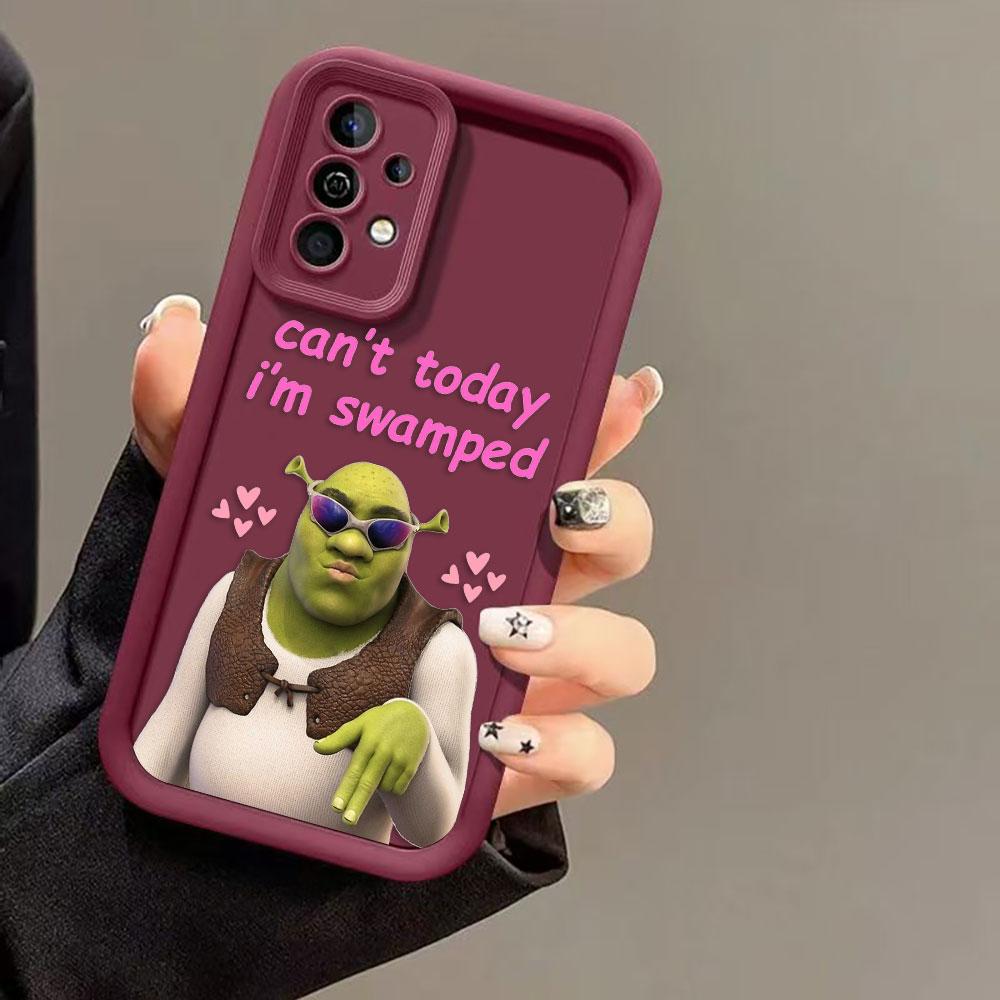 Funny Movie S-Shrek Phone Case For OPPO A6X A3X A5X A5 A54 A55 A57 A58 A53 A72 A73 A74 A95 A92 A93 A94 A98 FIND X3 X5 X8 Cover