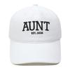 Hot Sale DAD MOM Embroidered Baseball Cap Washed Retro Male and Female Couples Casual Versatile Hat