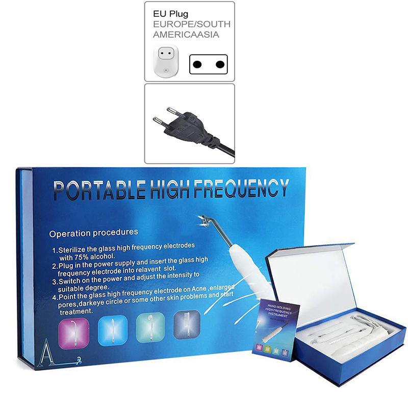 

электротерапевтический прибор Электротерапевтическая расческа портативное лечение акне Озоновый электротерапевтический стержень косметический прибор Высокочастотный синий