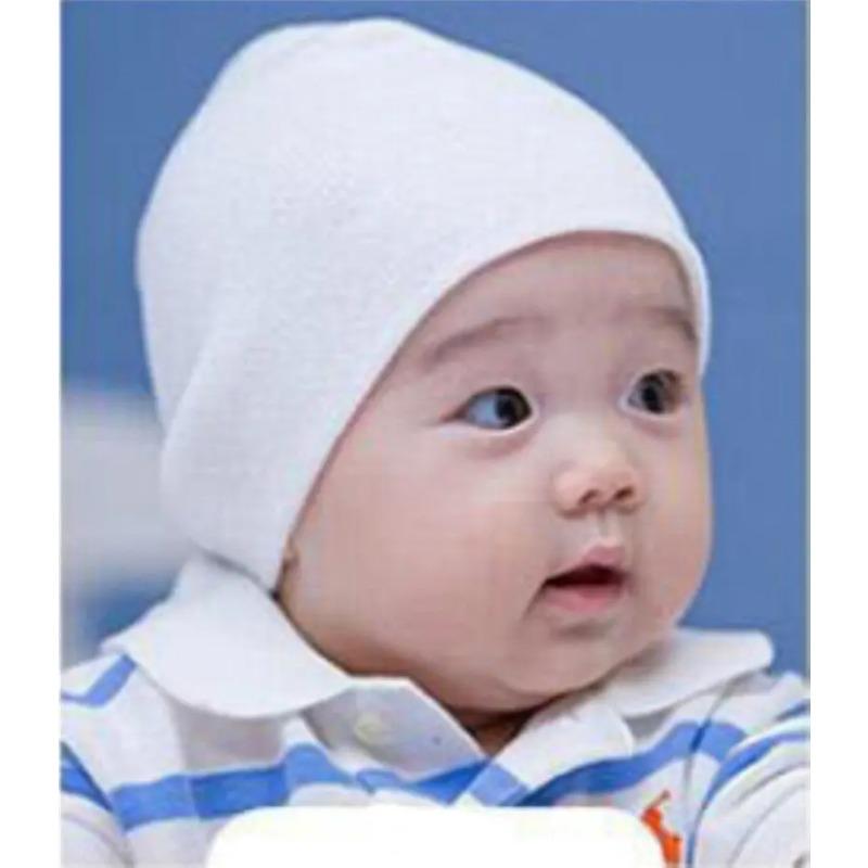 Brandneue Babymützen Mützen Winter warme Mädchen Jungen Kleinkind Kleinkinder Kinder Kinder Niedliche Mütze Kappe Unisex Solide Strickmütze Geschenk
