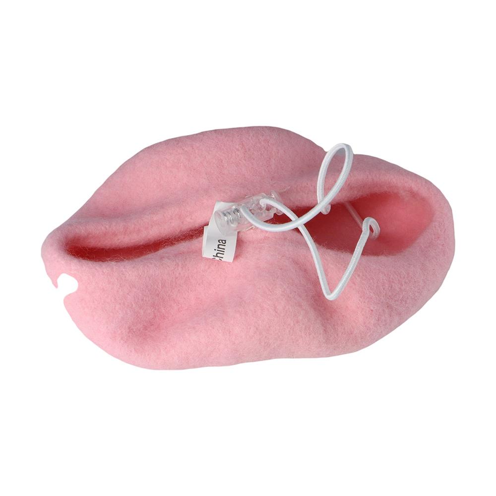 Ins Solid Color Mini Cat Accessories Dog Beret Cat Hat Pet Wool Cap Pet Headwear