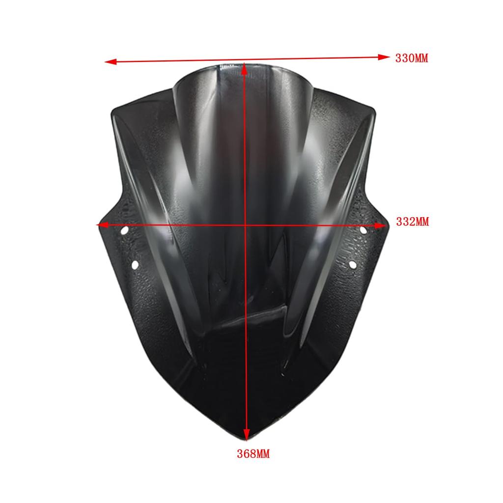 ZCJSZP Motorcycle Parts for Kawasaki Windshield Windscreen Z125Pro Custom Parts Z125, Z750, Z800, Cover,
