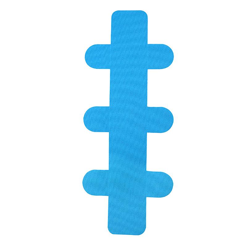 

Предварительно вырезанный защитный пластырь для пятки и голени, защитный пластырь для мышц голени, фиксирующий ремешок, внутримышечный эффект синий