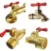 1PC New Faucet Extenders Outdoor Antifreeze Garden Zinc Alloy Villa Watering Cold Faucet Single Outlet Spout Horticultural Spout