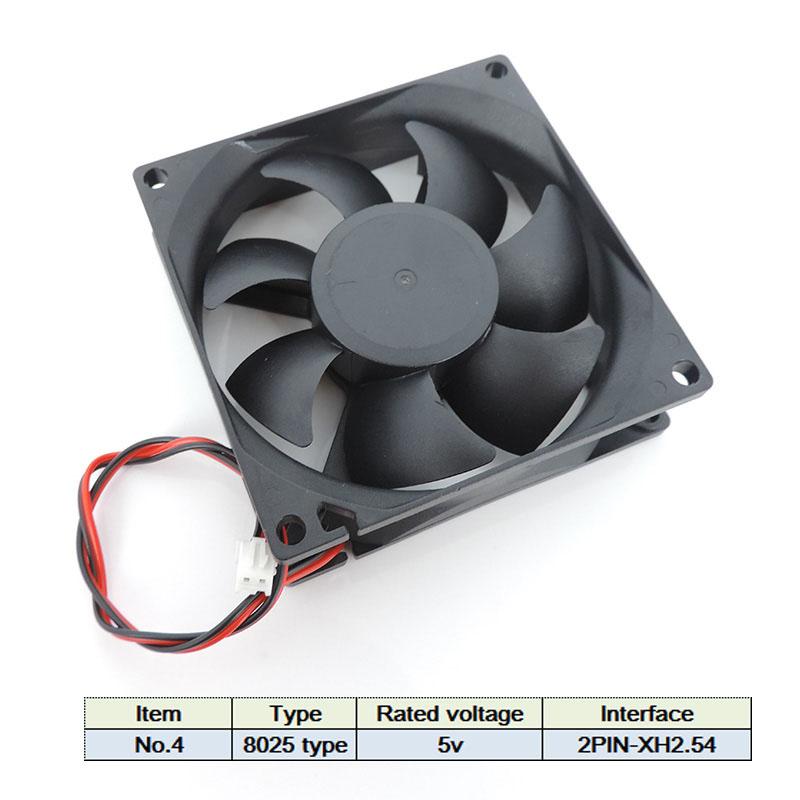 DC 5V 12v 24V 8cm 8010 8015 8025 3pin 4pin xh 2,54 Bezkartáčový chladicí ventilátor 80x25mm Chladič Radiátor 80x10 80*15 Pro PC Case GPU