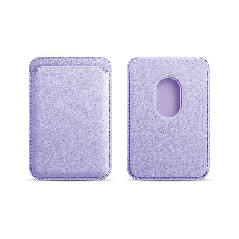 Magnetische Kaarthouder voor iPhone 13 - MagSafe Lederen PU Sleeve met ID-houder & Telefoonachterkant Sticker