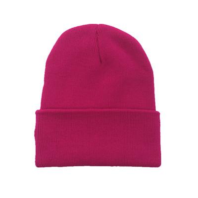 Warm Knitted Beanie For Women New Autumn Winter Skullies Fluorescent Ladies Cap