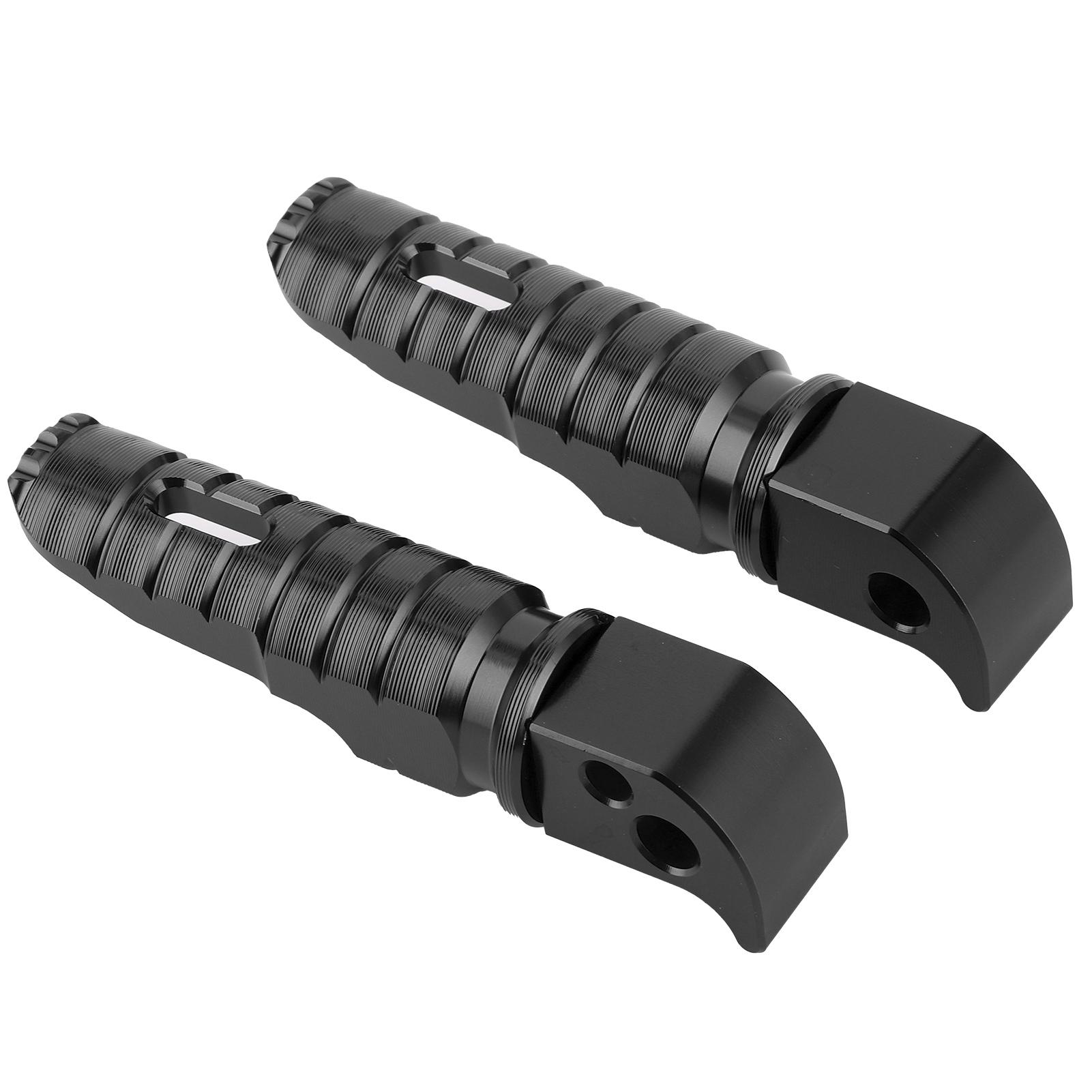 

Pair of Rear Foot Pegs Aluminum Alloy Pedals Fit for MT‑10 MT‑09 MT‑07 Tracer900 FZ6 чёрный