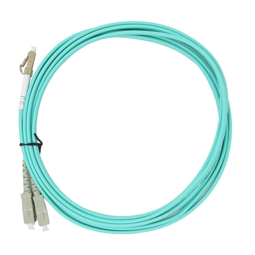 Optical Cable MultiMode DualCore LC UPC SC UPC Optic Fibre for Data Transmission.