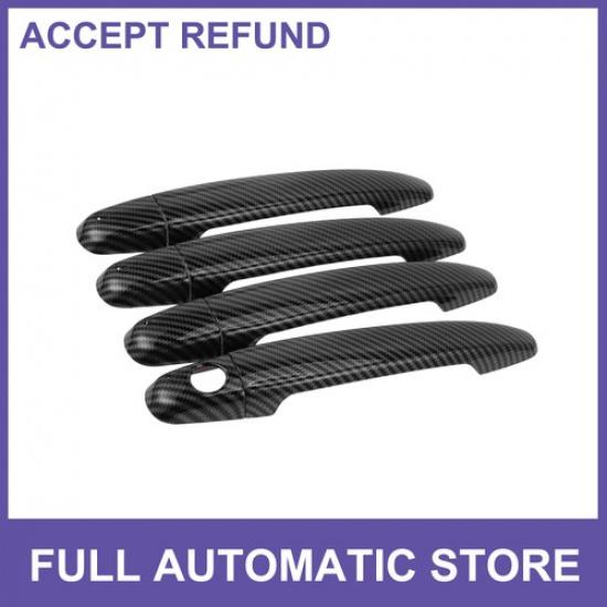 4 Pcs Exterior Door Handle Cover for Toyota 4Runner 2003-2010 Without Keypad