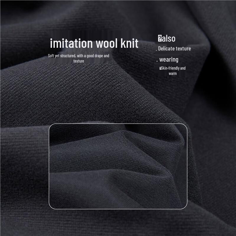 Giordano Women's Knit Elastic Waist Wide-Leg Trousers