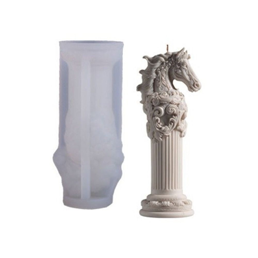 3D Horse Relief Plaster Resin Mold Easy To Release Animal Relief Mold  Craft Making