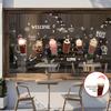 Bubble Milk Tea Fönsterklistermärke Café Milk Tea Statiska Klistermärken Avtagbar PVC Boba Tehus Dekaler för Milk Tea-butiker Kaffebarer Bagerier