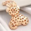 1PC Creative Bow Bear Keychain Love Bear Doll Keychain Pendant Bag Pendant Hanging Decoration Car Keychain Decoration