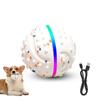 Interactive Dog Ball 500mAh USB Auto Rolling Puppy Chew Toy Smart Sensor Vibrant LED Illumination