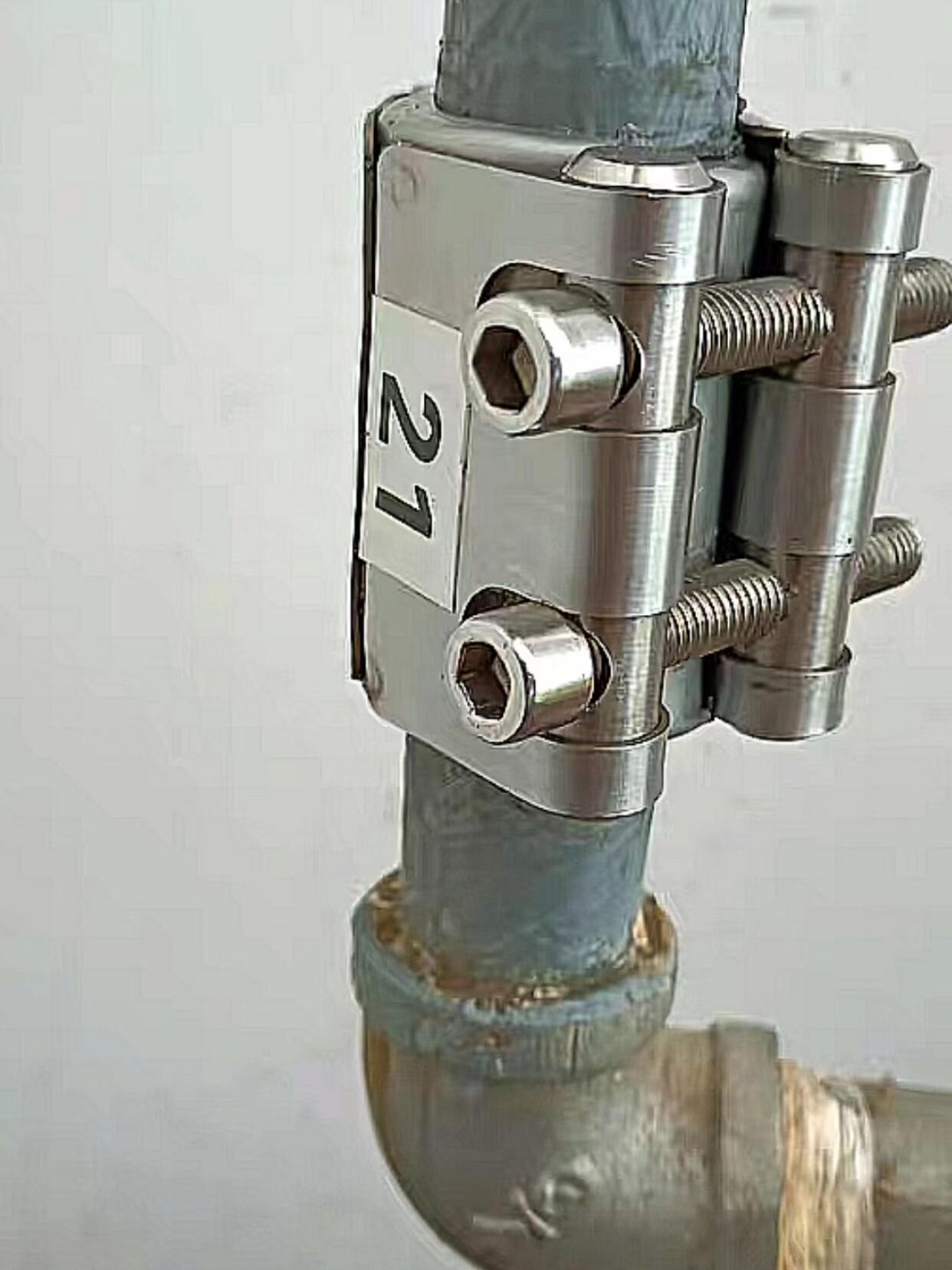 Stainless Steel Hose Clamp Connector Clip for Leak-Proof Pipe Tubes Pipe OD 20-22mm