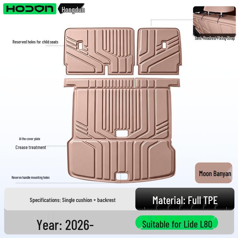 Nio LeDao L80 Car Trunk Mat TPE 26: Interior Floor Mats & Decorative Accessories for Tail Box.