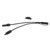 10AWG Solar Panel to SAE Adapter Cable SAE Solar Extension Cable for Automobiles Motorcycles 0.35m