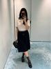 Affordable Age-Reducing Sweet Cool Academy Style Navy Blue Pleated Skirt - 1331 Early Autumn Edition