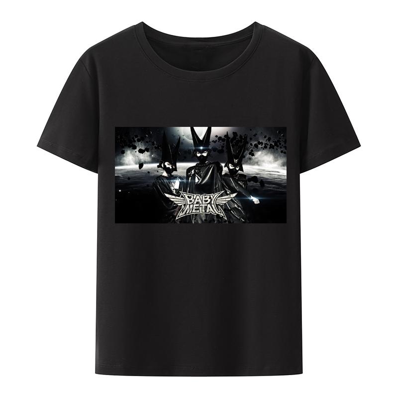 Novinka BABYMETAL Tričko Heavy Metal Elektroakustická kapela Rocková kapela Unisex a ženy Dárek Volný čas Street Hip-hop Módní Tričko