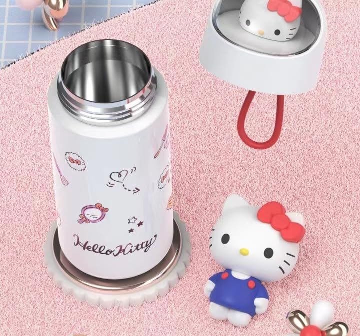 Hangyodon and Cinnamoroll 350ml Vacuum 316 Stainless Perfect for and Keeps Drinks Cold and A great gift for Pom Thermos, Insulated, Steel, Commuting,
