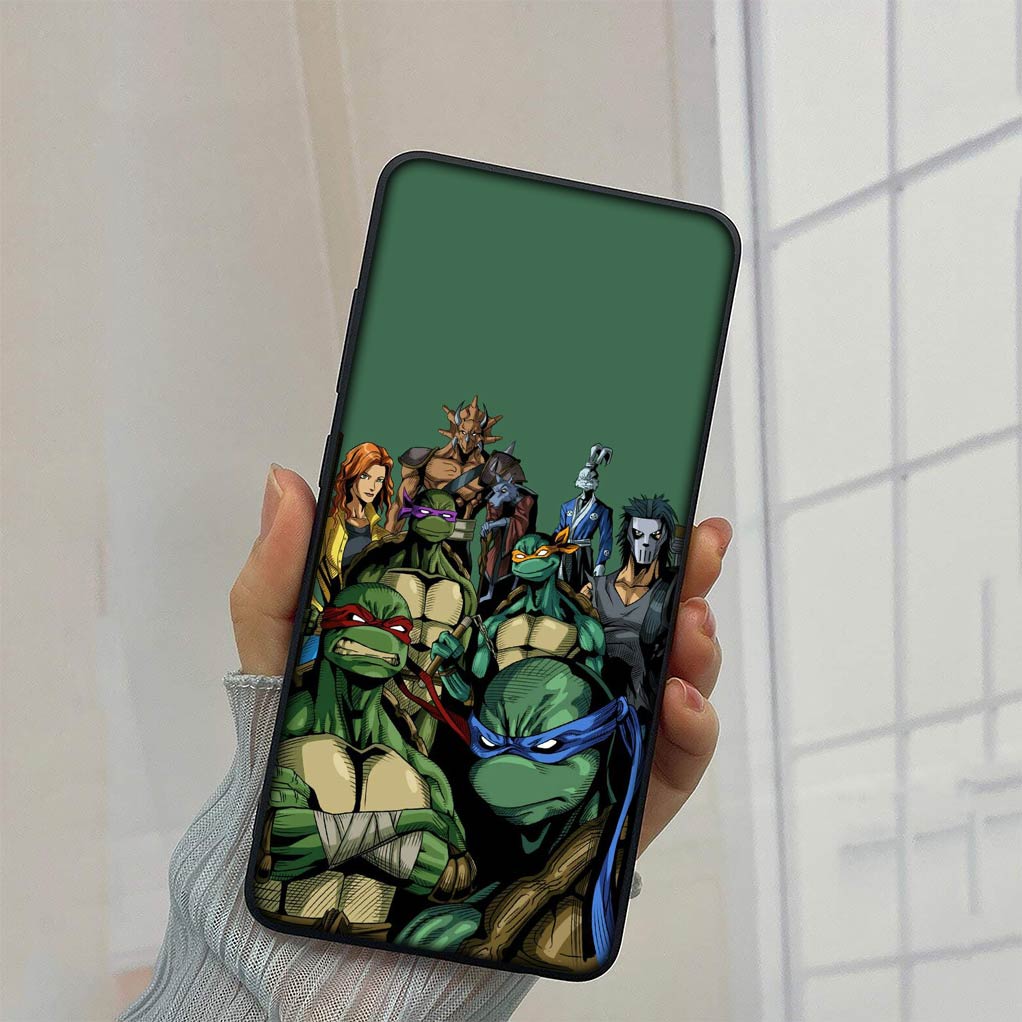 N-Ninjas Cartoon T-Turtles Coque Phone Cover for Samsung Galaxy S24 S23 Fe Ultra Plus A05 A55 A35 A24 A25 A15 M55 Soft Case