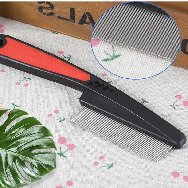 Pet Comb 1PC Cat and Dog Grooming Brush Cleaning Massage De-fluffing Needle Comb Stainless Steel Knotting Pet Supplies