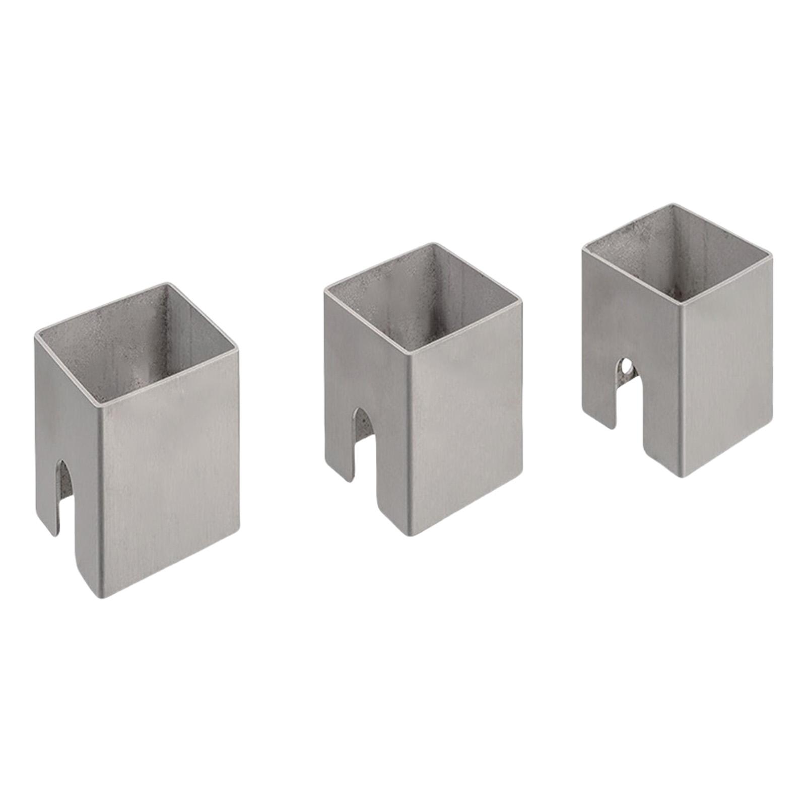 

Набор из 3 проставок для гриля, решетка для жарки, текстура из нержавеющей стали, подходит для огненной плиты и расстояния между бочками гриля