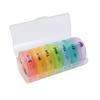 1PC Weekly Pill Organizer Tablet Containe with Waterproof Secret Compartments 7 Days Daily Pill Box for Medicine Drug Case