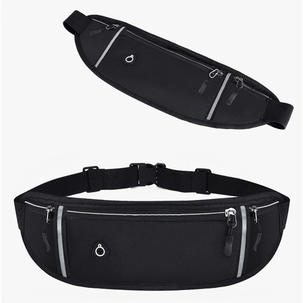 Multifunktionale Outdoor-Hüfttasche, wasserdichte Damen-Umhängetasche aus Oxford-Gewebe, eng anliegende unsichtbare Lauf-Handytasche-LJX
