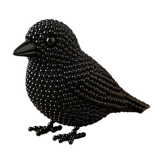 Kit de Broderie cu Mărgele Pasăre DIY, Kit de Meșteșug cu Mărgele Animale 3D, cu Accesorii Colorate cu Mărgele, Proiect Drăguț de Meșteșug cu Pasăre din Mărgele pentru Adulți și Adolescenți Cadou Creativ