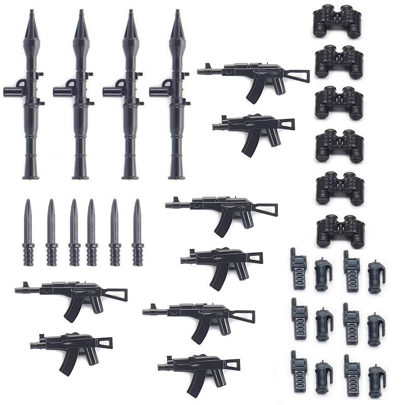 Нетоксичный Набор Военного Оружия Оружие Спецназа Солдат Модель Строительный Блок Мини Фигурки Действия Swat Армия Полиция Детали Игрушки